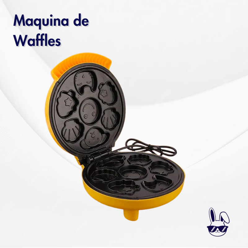 🧇🌟Máquina de Waffles - Hermosas Figuras