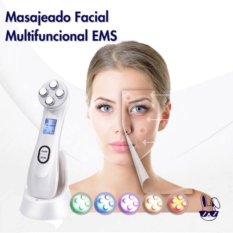 Nuevo masajeador facial multifuncional de Electroporación EMS