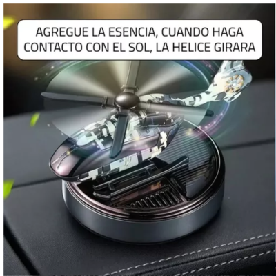 30% OFF🚨 Nuevo Ambientador Solar Helicóptero🚁